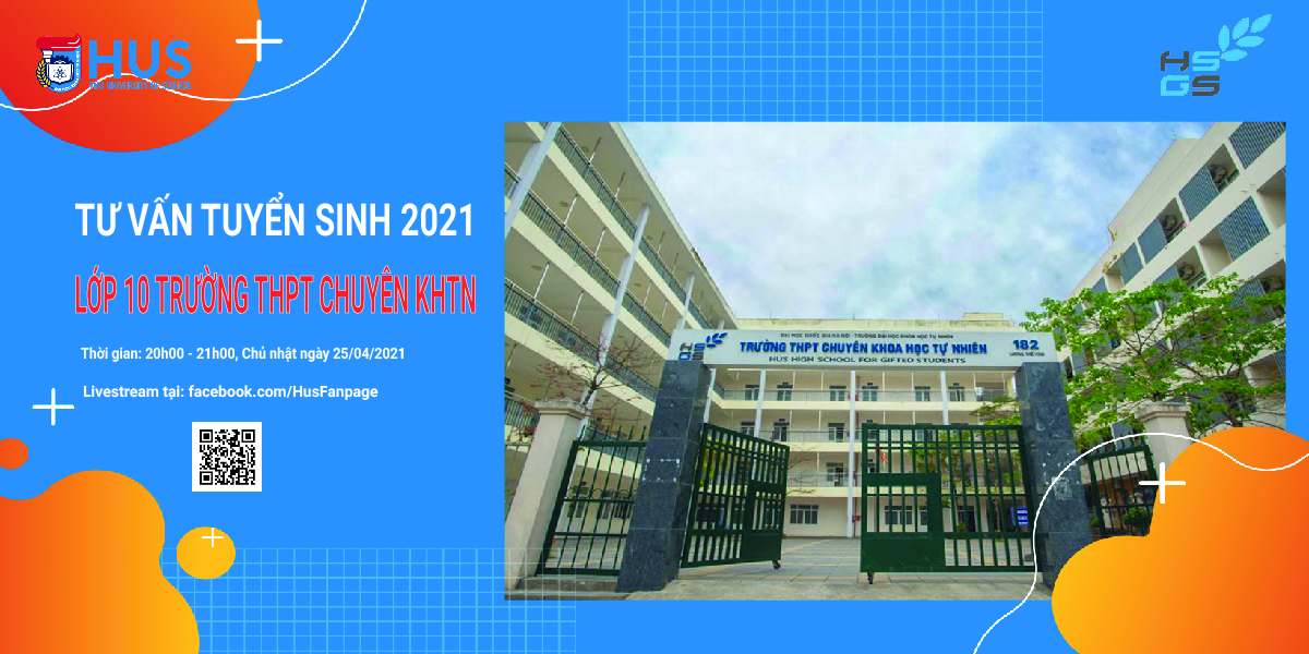 Lần đầu tiên Trường THPT Chuyên Khoa học Tự nhiên livestream thông tin tuyển sinh năm 2021