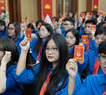 Đại hội Đại biểu Đoàn TNCS Hồ Chí Minh Trường Đại học Khoa học Tự nhiên, ĐHQGHN lần thứ XXXII, nhiệm kỳ 2024 - 2027: tuổi trẻ Tự nhiên năng động, sáng tạo, bản lĩnh, trí tuệ, xung kích, trách nhiệm