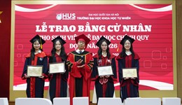 Trường Đại học Khoa học Tự nhiên - Môi trường học thuật tinh hoa, 