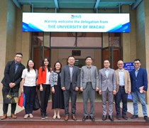 Khởi đầu hợp tác giữa Trường Đại học Khoa học Tự nhiên, ĐHQGHN và Đại học Ma Cao, Trung Quốc