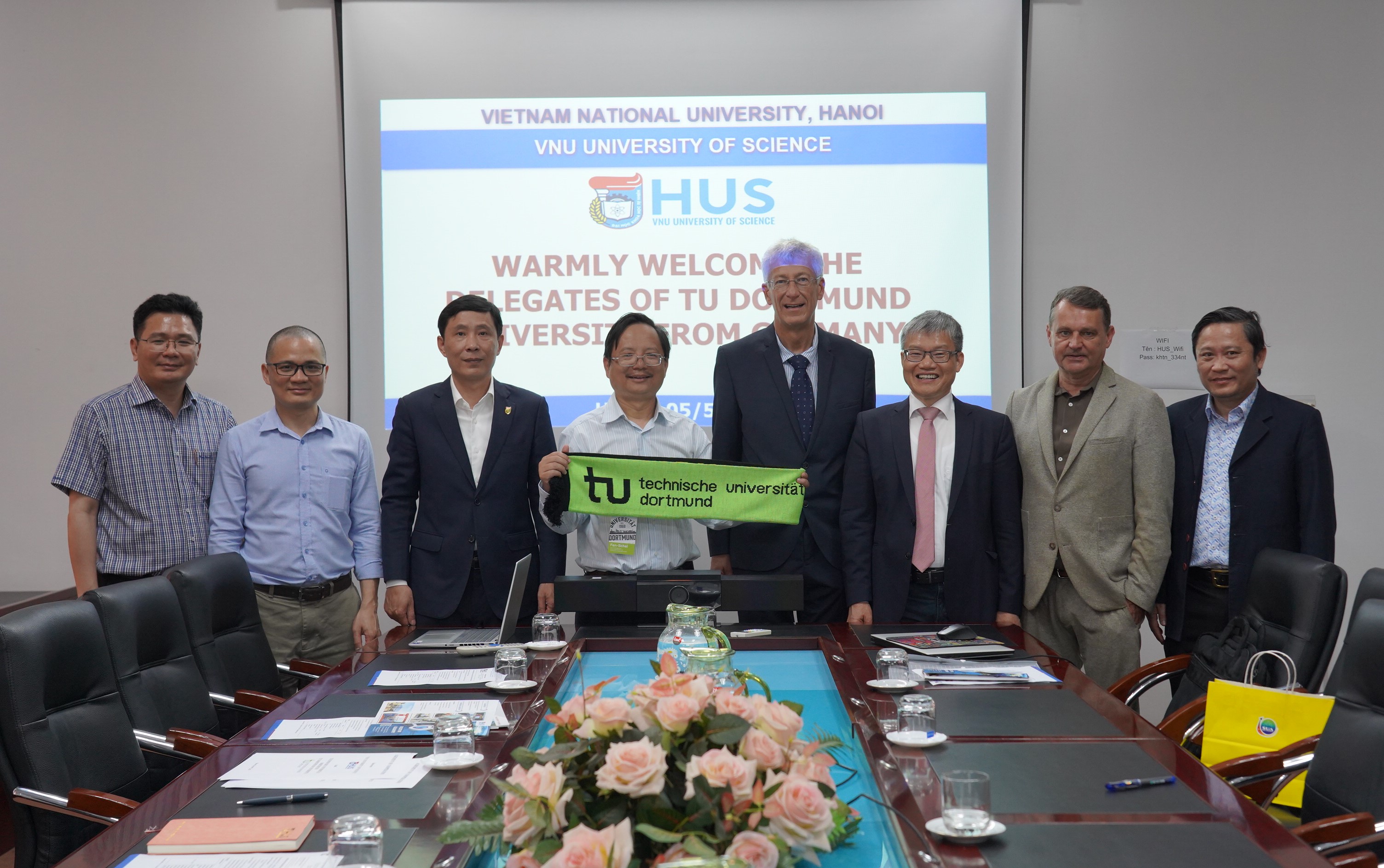 Thúc đẩy hợp tác phát triển không gian xanh đô thị giữa Trường Đại học Khoa học Tự nhiên, ĐHQGHN và Trường Đại học TU Dortmund, Cộng hoà Liên bang Đức