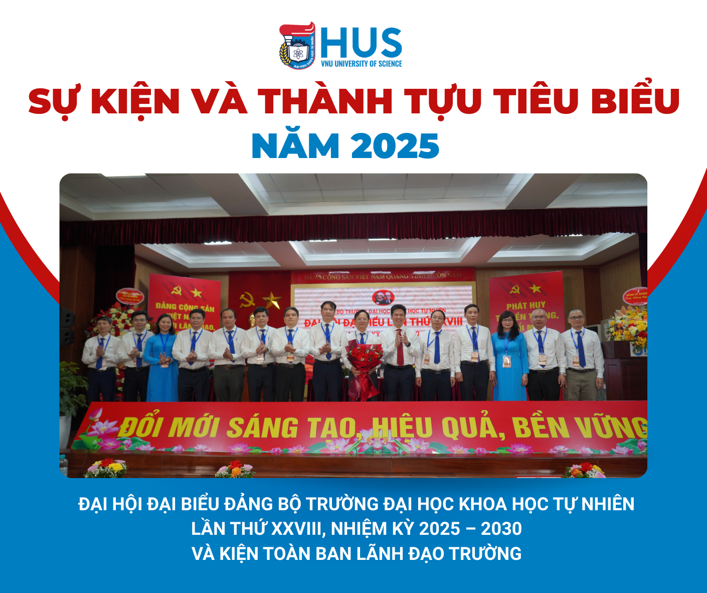 10 sự kiện, thành tựu tiêu biểu của Trường Đại học Khoa học Tự nhiên trong năm 2025