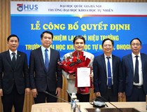 Công bố quyết định bổ nhiệm lại chức vụ Phó Hiệu trưởng Trường Đại học Khoa học Tự nhiên nhiệm kỳ 2026–2031