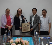 Bước đầu kết nối hợp tác đào tạo sau đại học với Trường Đại học Canterbury, New Zealand