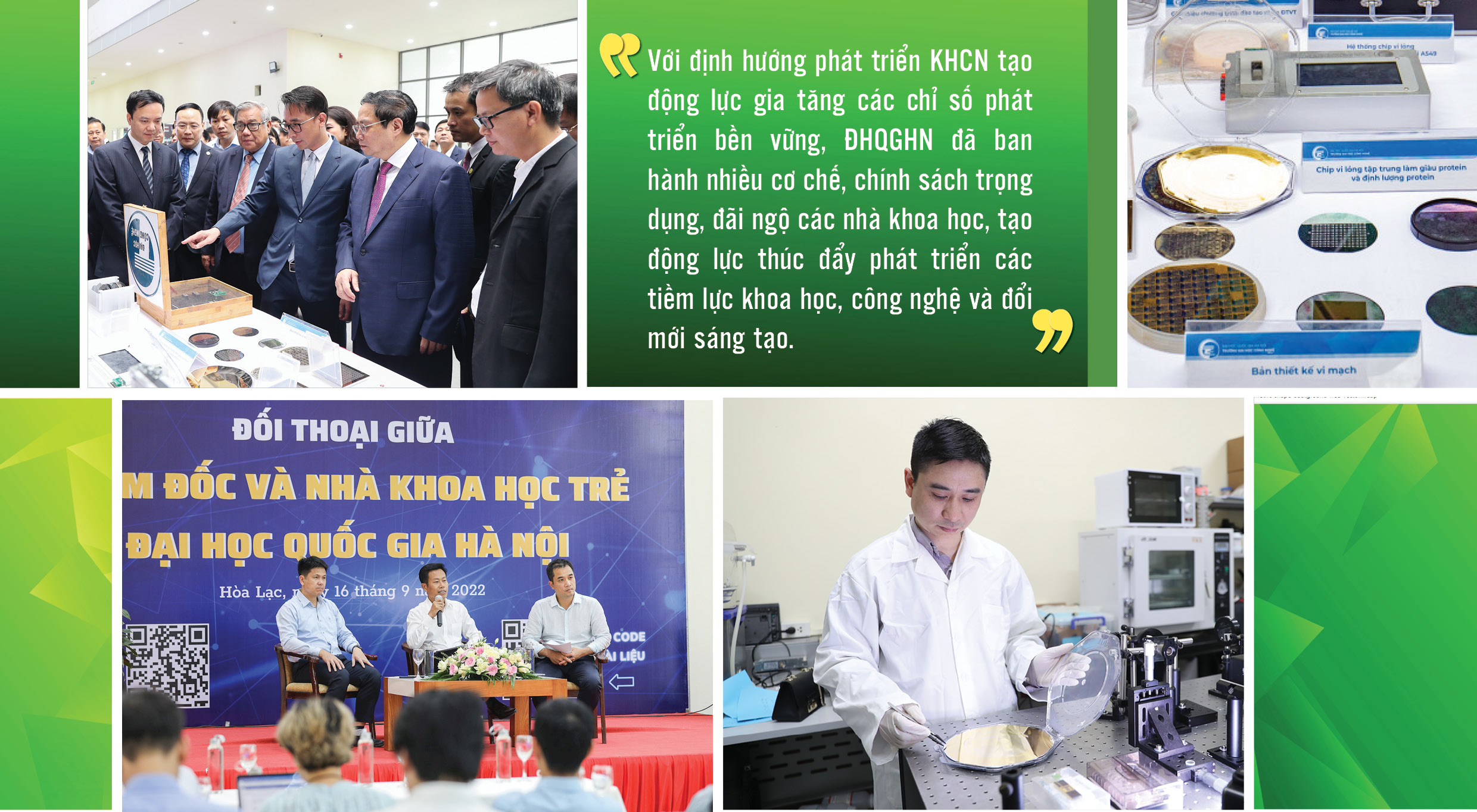 Thư của Giám đốc ĐHQGHN Lê Quân gửi các nhà khoa học nhân Ngày Khoa học & Công nghệ Việt Nam (18 tháng 5)