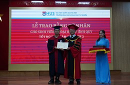 Lễ trao bằng cử nhân cho sinh viên hệ đại học chính quy tốt nghiệp năm 2023 (đợt 2)