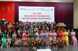 Toạ đàm giao lưu các nhà khoa học đạt giải thưởng Kovalevskaia