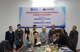 Trường ĐHKHTN ký kết hợp tác với Công ty Organoid Sciences (Hàn Quốc) 
