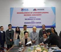 Trường ĐHKHTN ký kết hợp tác với Công ty Organoid Sciences (Hàn Quốc) 