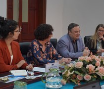 Trường Đại học Khoa học Tự nhiên đón tiếp đoàn Đại sứ quán Luxembourg và Đại học Luxembourg