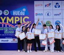 Sinh viên Trường Đại học Khoa học Tự nhiên đạt nhiều thành tích cao tại Olympic Sinh học sinh viên 2025