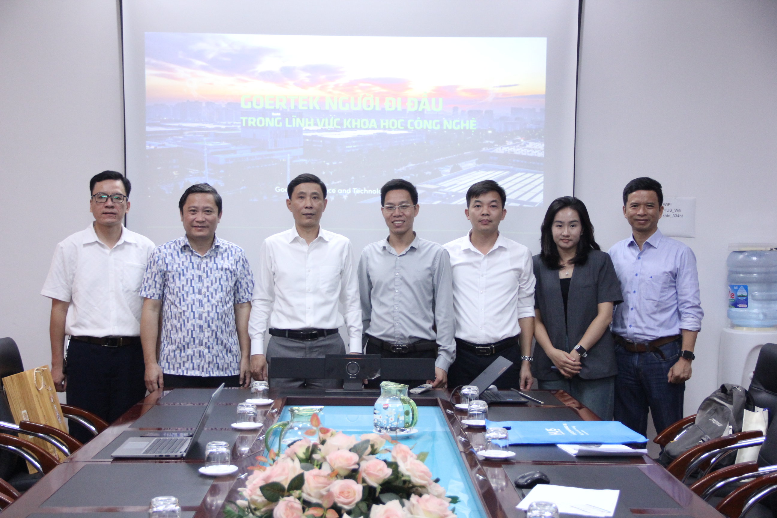 Kết nối phát triển nguồn nhân lực cho Tập đoàn Goertek: Thúc đẩy hợp tác ba bên giữa Trường Đại học Khoa học Tự nhiên, Tập đoàn Goertek và Đại học Sơn Đông (Trung Quốc)