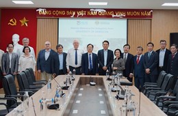 Tăng cường kết nối học thuật Việt Nam – Hungary: Trường Đại học Khoa học Tự nhiên tiếp đoàn Trường Đại học Debrecen