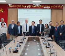 Tăng cường kết nối học thuật Việt Nam – Hungary: Trường Đại học Khoa học Tự nhiên tiếp đoàn Trường Đại học Debrecen