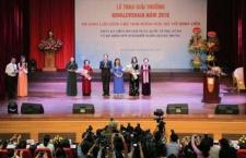 Các tập thể, cá nhân đạt Giải thưởng Kovalevskaia truyền cảm hứng cho hàng chục triệu phụ nữ Việt Nam