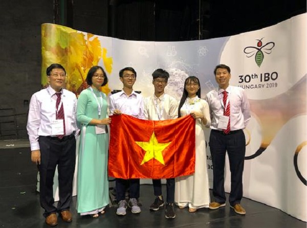 Học sinh Trường THPT Chuyên Khoa học Tự nhiên đạt Huy chương Đồng Olympic Sinh học quốc tế 2019