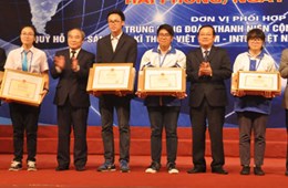 Học sinh Trường THPT Chuyên Khoa học Tự nhiên đạt giải Nhất tại cuộc thi Khoa học Kĩ thuật cấp quốc gia năm 2016