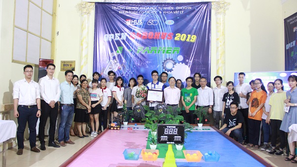 Open RoboHUS 2019: Nuôi dưỡng niềm đam mê và sáng tạo Robot của giới trẻ Hà Nội