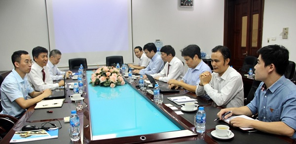 Đón tiếp đại diện Bộ Khoa học và Công nghệ Trung Quốc