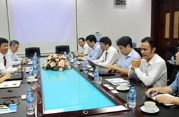 Đón tiếp đại diện Bộ Khoa học và Công nghệ Trung Quốc