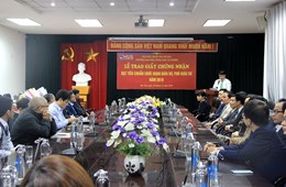 Lễ trao Giấy chứng nhận đạt tiêu chuẩn chức danh Giáo sư, Phó Giáo sư năm 2019