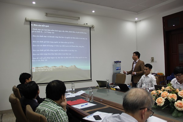 Hội thảo triển khai thực hiện gói thầu 1 – dự án Điều tra nguồn lợi thủy sản vùng nội đồng giai đoạn 2018-2020