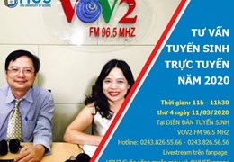 Tư vấn tuyển sinh đại học năm 2020 trực tiếp