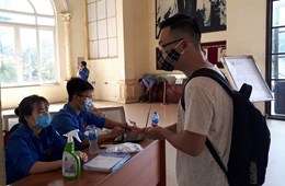 Hoạt động dạy và học của trường Đại học Khoa học Tự nhiên trong ngày đầu trở lại trường vì nghỉ dịch Covid-19