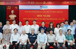Hội nghị góp ý Dự thảo văn kiện tiến tới một Đại hội Đảng bộ thành công