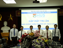 Gặp mặt tri ân Ban giám hiệu nhiệm kỳ 2014 - 2019