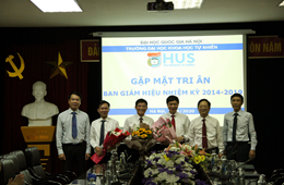 Gặp mặt tri ân Ban giám hiệu nhiệm kỳ 2014 - 2019