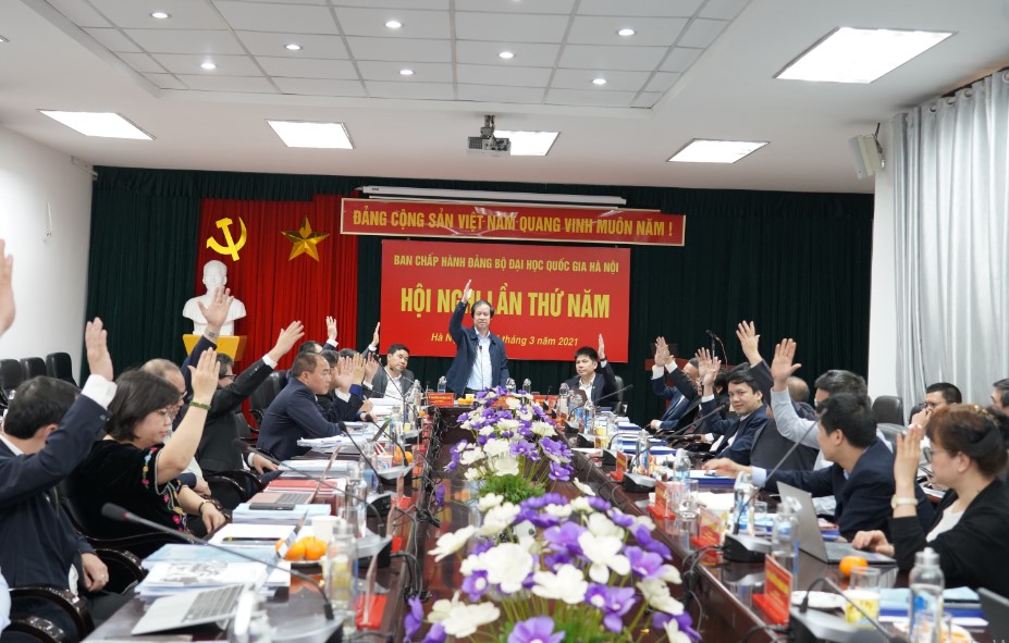 Hội nghị lần thứ năm Ban chấp hành Đảng bộ ĐHQGHN