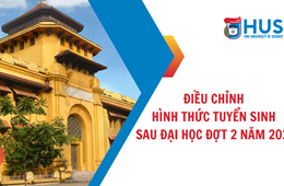 Thông báo Điều chỉnh hình thức tuyển sinh Sau đại học đợt 2 năm 2021