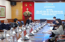 Tuyển sinh đại học năm 2022: Đảm bảo nguyên tắc tuyển sinh đầu vào chất lượng tốt