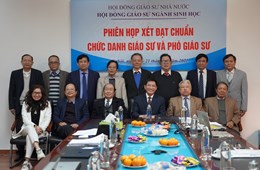 Khai mạc phiên họp xét đạt chuẩn chức danh Giáo sư, Phó Giáo sư của Hội đồng Giáo sư Ngành Sinh học năm 2021 tại Trường Đại học Khoa học Tự nhiên