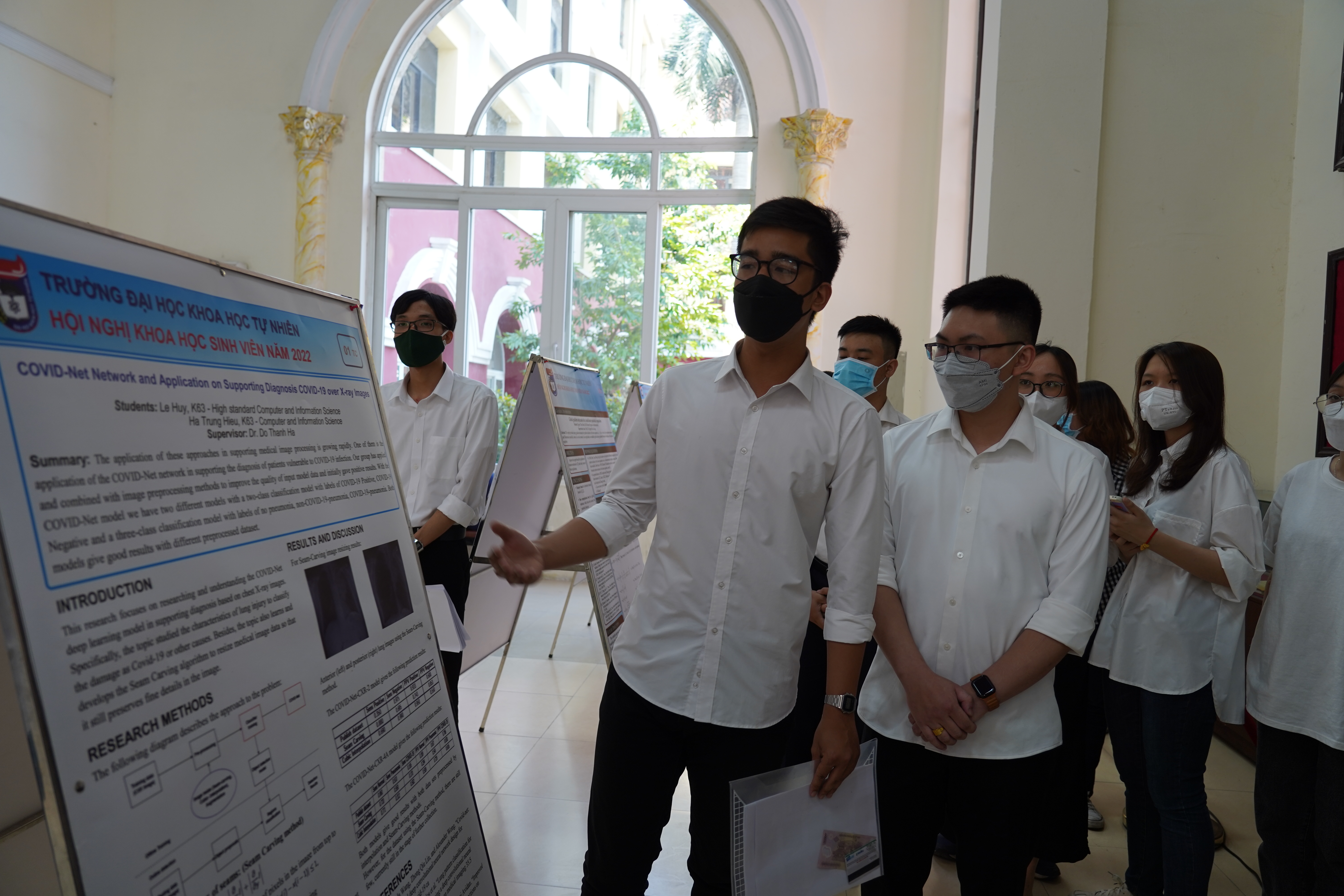 Trường Đại học Khoa học Tự nhiên có 5 công trình nghiên cứu khoa học sinh viên được khen thưởng cấp Đại học quốc gia Hà Nội 