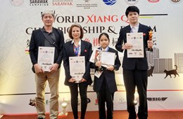 Học sinh Trường THPT Chuyên Khoa học Tự nhiên giành Huy chương Đồng cờ tướng thế giới năm 2022