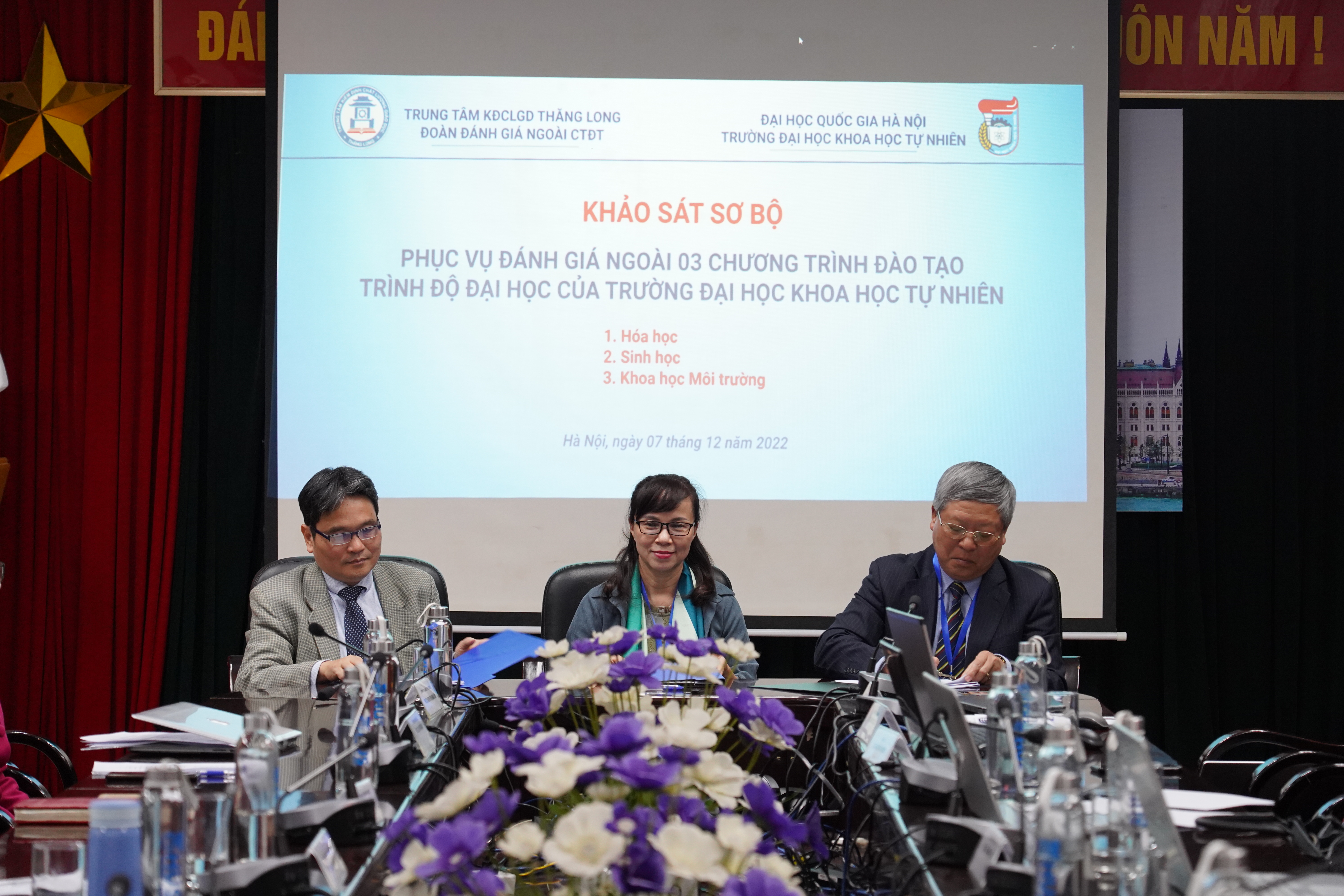Trường Đại học Khoa học Tự nhiên thực hiện Khảo sát sơ bộ phục vụ đánh giá ngoài 03 chương trình đào tạo trình độ đại học 