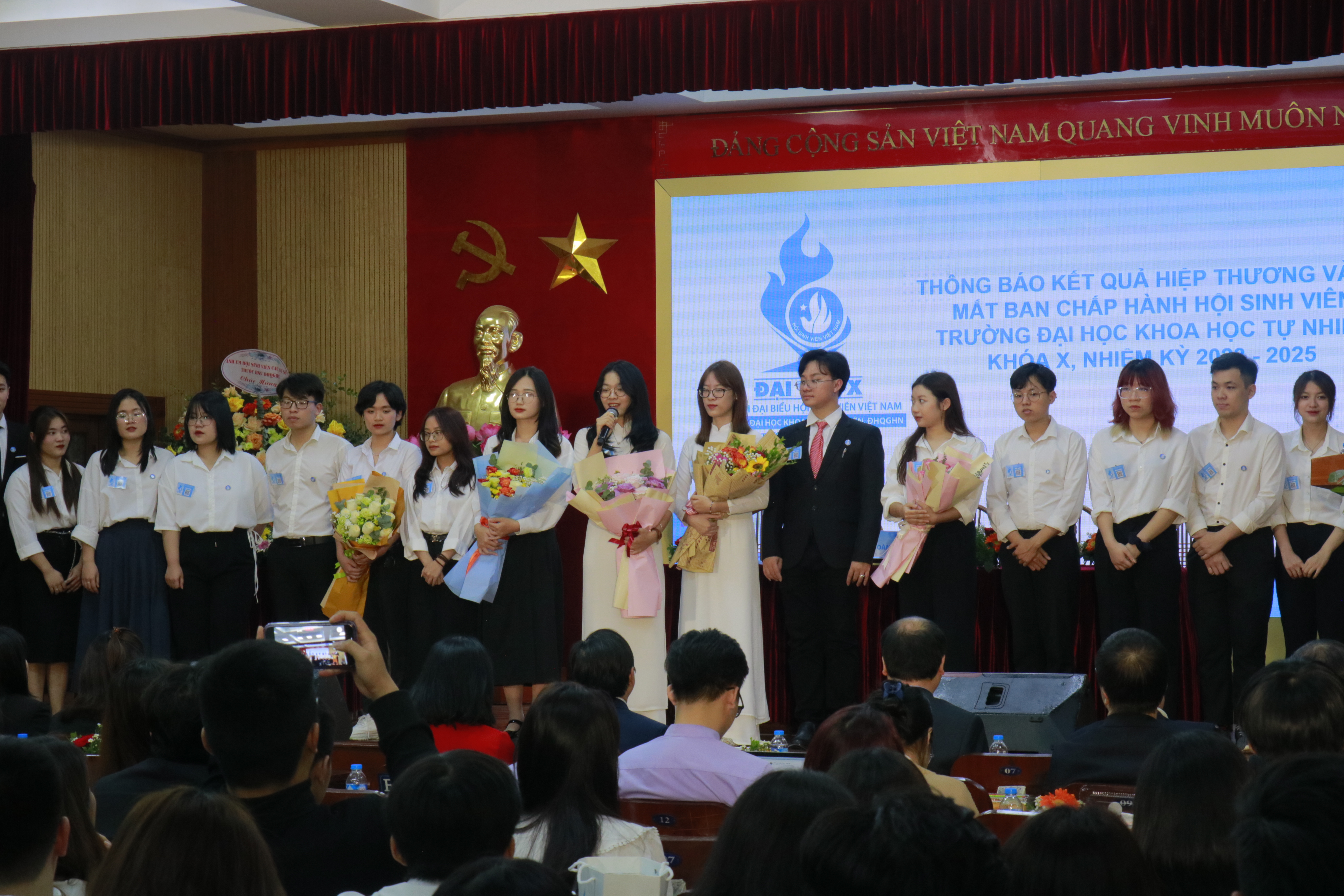 Đại hội Đại biểu Hội Sinh viên Việt Nam Trường Đại học Khoa học Tự nhiên lần thứ X, nhiệm kỳ 2023 - 2025: Rèn luyện bản lĩnh - Khơi nguồn sáng tạo - Vững bước tương lai