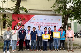 Olympic Toán học sinh viên và học sinh lần thứ 29: Trường Đại học Khoa học Tự nhiên là một trong những trường có thành tích tốt nhất cuộc thi