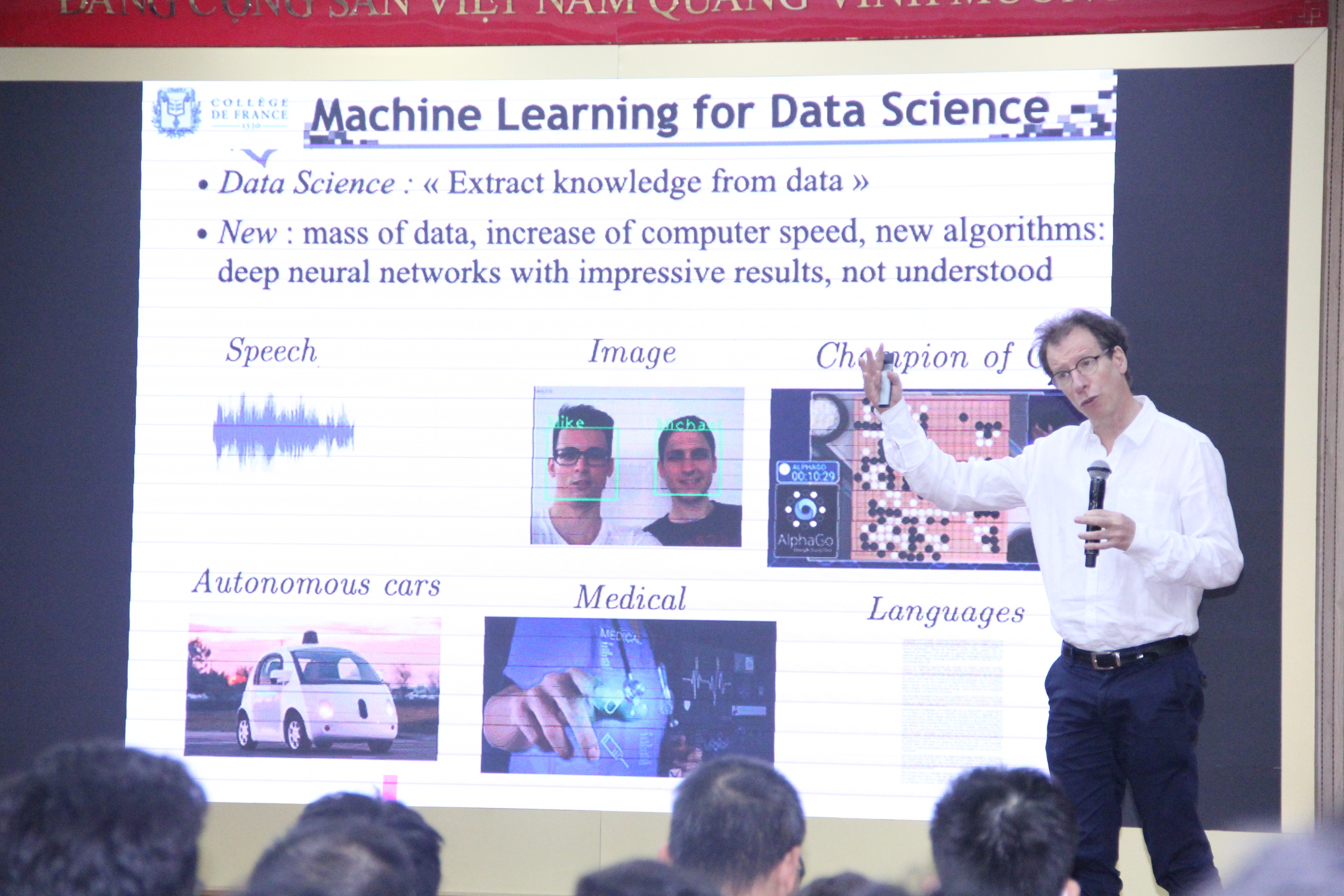 Bài giảng đại chúng “Bí ẩn Toán học của mạng nơ ron sâu”