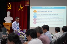 Hội thảo Hỗ trợ xây dựng hệ thống đánh giá hiệu quả làm việc của cán bộ tại Trường ĐHKHTN