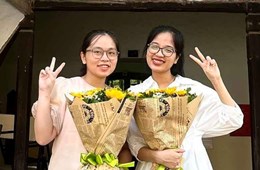 Đôi bạn thân tốt nghiệp thạc sĩ với 7 công bố quốc tế