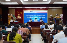Hội nghị viên chức, người lao động và tổng kết năm học 2022 - 2023 Trường Đại học Khoa học Tự nhiên, ĐHQGHN: khẳng định vị trí dẫn đầu trong nghiên cứu và đào tạo các ngành khoa học cơ bản