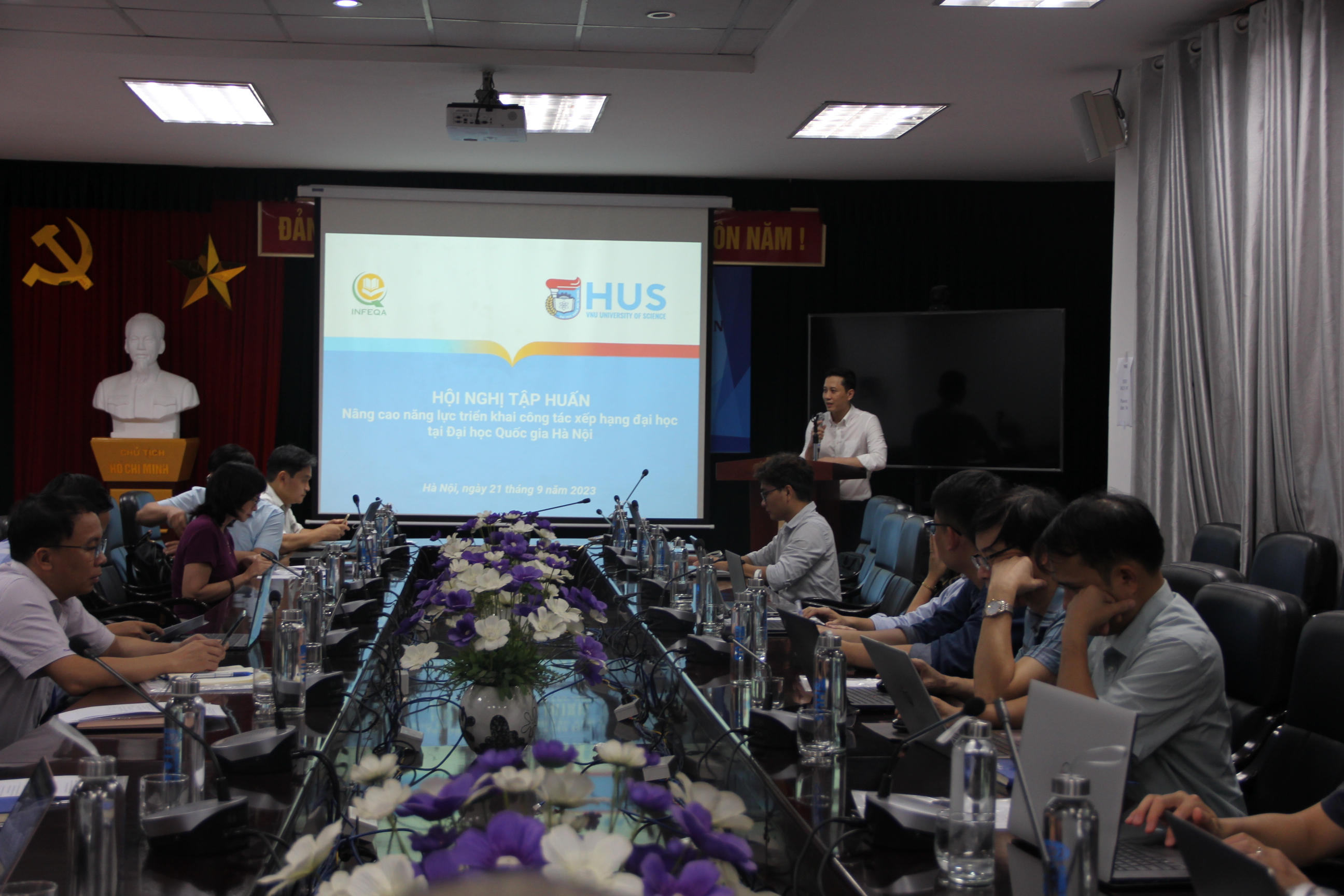 Nâng cao năng lực triển khai công tác xếp hạng đại học tại Đại học Quốc gia Hà Nội