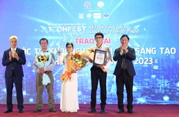 Dự án sơn làm mát của nhóm nghiên cứu Trường ĐHKHTN đạt giải Nhất Cuộc thi Khởi nghiệp đổi mới sáng tạo Hà Nội năm 2023