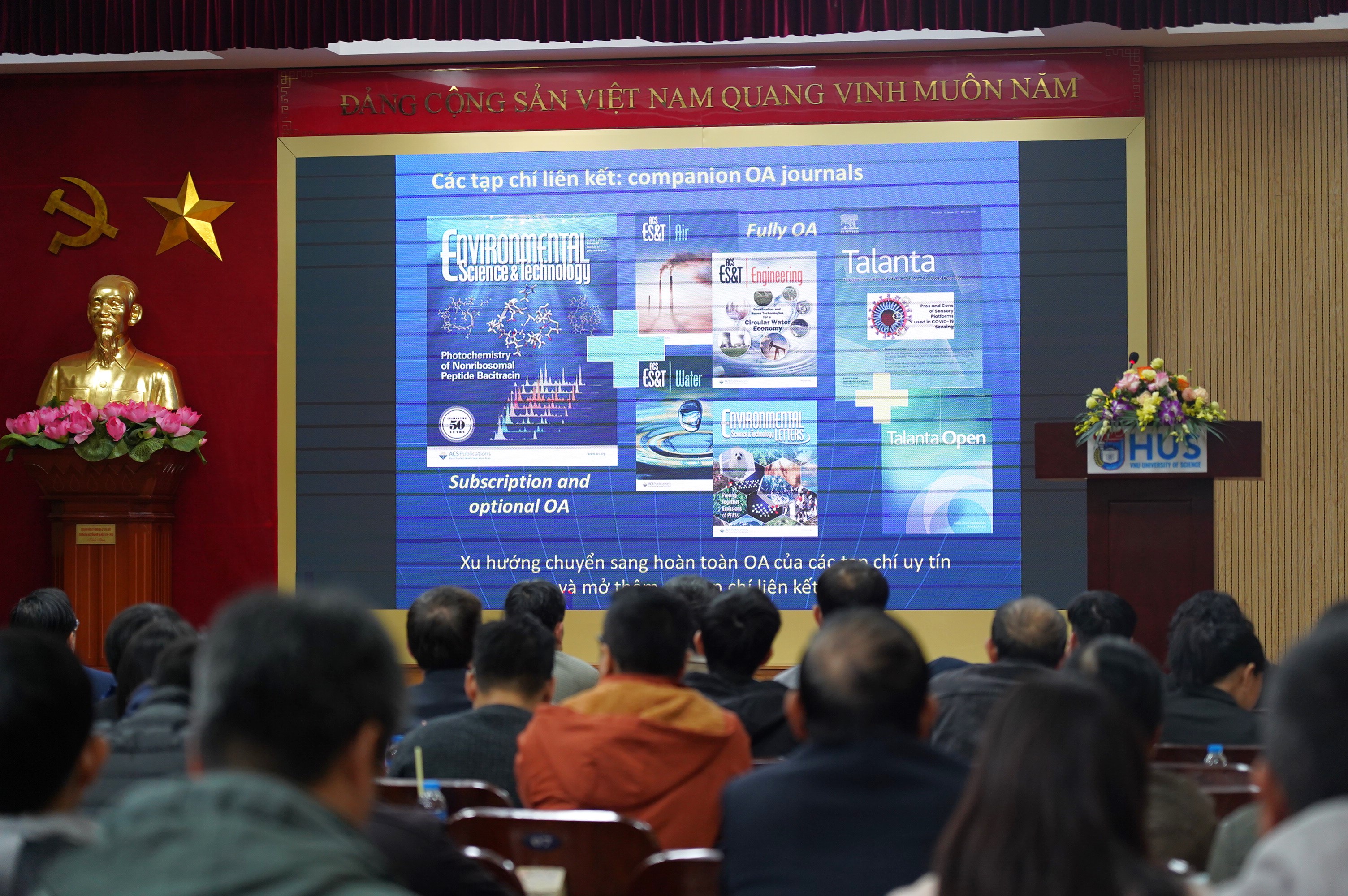 Hội thảo khoa học: “Lựa chọn tạp chí quốc tế uy tín để công bố kết quả nghiên cứu khoa học”