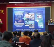Hội thảo khoa học: “Lựa chọn tạp chí quốc tế uy tín để công bố kết quả nghiên cứu khoa học”