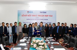 Lễ ký kết thỏa thuận hợp tác giữa Trường Đại học Khoa học Tự nhiên, ĐHQGHN với Công ty CP XNK hóa chất và thiết bị Kim Ngưu - VIETCHEM