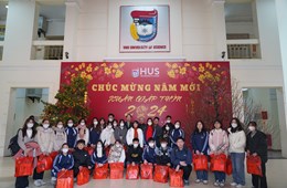Trường ĐHKHTN cùng học sinh, sinh viên đón Tết 2024